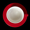Чайная пара Corone 300мл, красный Gusto фото