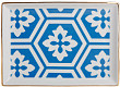 Блюдо прямоугольное Porland MOROCCO DS.2 18х13 см голубой (358819)