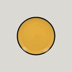 Тарелка круглая RAK Porcelain LEA Yellow 21 см (желтый цвет) в Санкт-Петербурге, фото