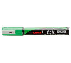 Маркер меловой UNI Mitsubishi Pencil Chalk PWE-5M 1,8-2,5 мм Зеленый неон в Санкт-Петербурге фото