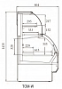 Холодильная горка Turbo Air TOM-W-60SB фото