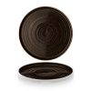Тарелка мелкая с прямым бортом Churchill Stonecast Patina Iron Black PAIBWP261 фото