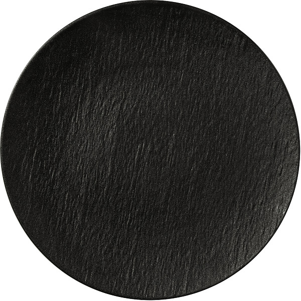 Тарелка мелкая Corone 10'' 260мм, черный, Grafica фото