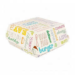 Коробка для бургера Garcia de Pou Parole 17,5*18*7,5 см, 50 шт/уп, картон в Санкт-Петербурге, фото