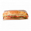 Пакет для сэндвича с окном Garcia de Pou Panorama 12+6*23 см, крафт-бумага, 250 шт/уп фото