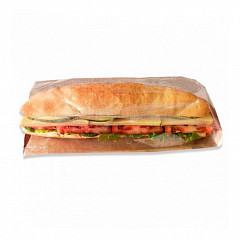 Пакет для сэндвича с окном Garcia de Pou Panorama 9+6*23 см, крафт-бумага, 250 шт/уп в Санкт-Петербурге, фото
