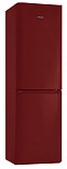 Двухкамерный холодильник  RK FNF-174 рубиновый, индикация белая