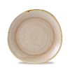 Тарелка мелкая Волна Churchill Stonecast Nutmeg Cream SNMSOG81 21 см фото