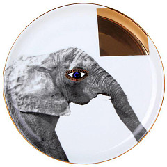 Тарелка мелкая Porland 20 см Wild Life Elephant (162920) в Санкт-Петербурге, фото
