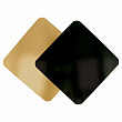 Подложка кондитерская Garcia de Pou двусторонняя 28*28 см, золотая/черная, картон, 50 шт