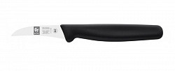 Нож для овощей Icel 6см изогнутый JUNIOR черный 24100.3214000.060 в Санкт-Петербурге фото