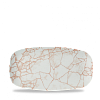 Блюдо прямоугольное CHEFS без борта Churchill 29,8х15,3см, Kintsugi Coral, KTAMXO111 фото