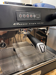 Рожковая кофемашина Fiamma Compass 1 SE TC Black, фото 9