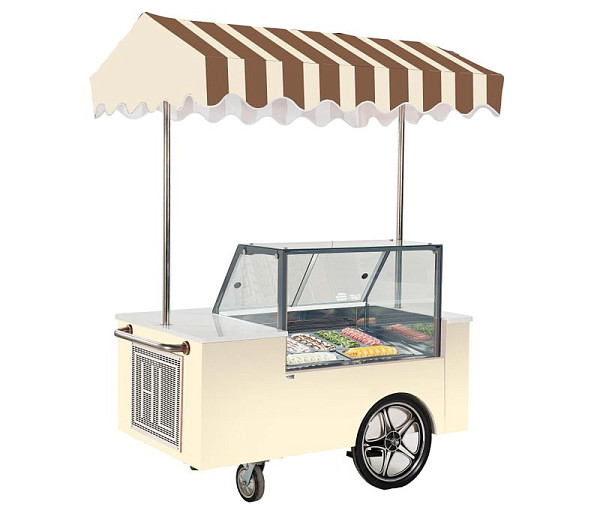 Витрина тележка для мороженого Carpini EMILY EML-FG10 фото