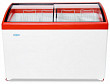 Морозильный ларь  МЛГ-400 (красный)