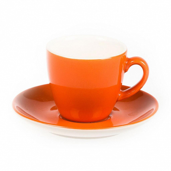 Кофейная пара P.L. Proff Cuisine Barista 80 мл, оранжевый цвет фото