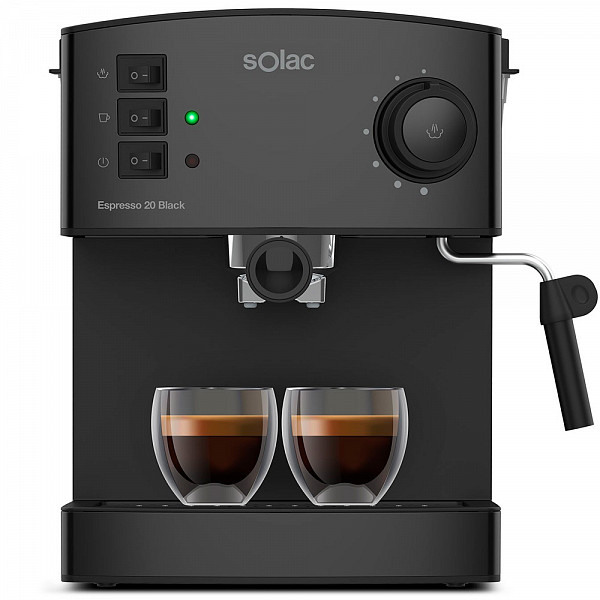 Кофеварка Solac Espresso 20 Bar Black фото