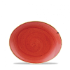 Блюдо сервировочное Churchill Stonecast Berry Red SBRSOP71 фото