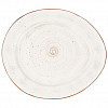 Тарелка P.L. Proff Cuisine White Fusion 22,5*19,5 см фото