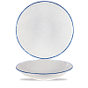 Салатник сервировочный без борта Churchill Stonecast Buffet, цвет Indigo Blue SHBIAC141 фото