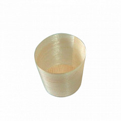 Фуршетная мини-чашка Garcia de Pou d 4,4*4,5 см, 50 шт, деревянный шпон в Санкт-Петербурге фото