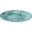 Тарелка мелкая  Bubble turquoise 27,5 см (QU90103)