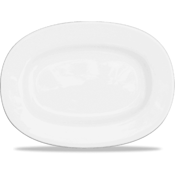 Блюдо овальное Churchill 33см White APRAO131 фото