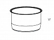 Чаша сменная для рисоварка Hurakan HKN-SR270