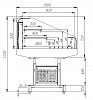 Холодильная витрина Полюс PF11-13 VM 1,25-2 (модуль средний) 9006 (FUDZI) фото