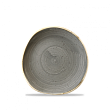 Тарелка мелкая Волна Churchill Stonecast Peppercorn Grey SPGSOG71 18,6см