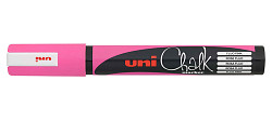 Маркер меловой UNI Mitsubishi Pencil Chalk PWE-5M 1,8-2,5 мм Розовый в Санкт-Петербурге фото