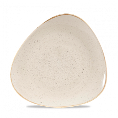 Тарелка мелкая треугольная Churchill Stonecast Nutmeg Cream SNMSTR101 в Санкт-Петербурге фото