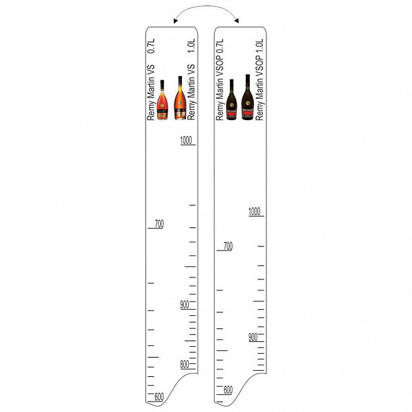 Барная линейка P.L. Proff Cuisine Remy Martin VS/ VSOP (700мл/1л) фото