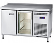Морозильный стол  СХН-60-01 неохлаждаемая столешница с бортом (дверь-стекло, дверь)