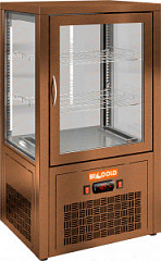 Витрина холодильная настольная Hicold VRC 70 Brown в Санкт-Петербурге, фото