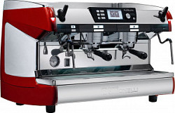 Рожковая кофемашина Nuova Simonelli Aurelia II T3 2Gr S 380V красная+подогрев чашек+высокие группы (111696) в Санкт-Петербурге, фото