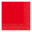 Салфетка бумажная двухслойная Garcia de Pou красная, 40*40 см, 100 шт