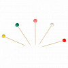 Пика для канапе Garcia de Pou Цветные шарики 6,5 см, бамбук, 144 шт фото