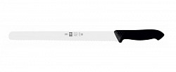 Нож для нарезки Icel 36см с волнистой кромкой, черный HORECA PRIME 28100.HR12000.360 в Санкт-Петербурге фото