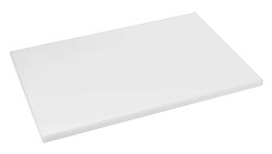 Доска разделочная Restola 600х400мм h18мм, полиэтилен, цвет белый 422111216 в Санкт-Петербурге, фото