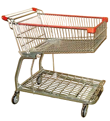 Покупательская тележка Корбис STM125 (красный) в&nbsp;Санкт-Петербурге фото