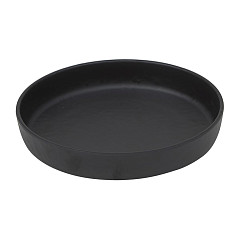 Тарелка с бортом P.L. Proff Cuisine 16,3*3,5 см Black Finish 300 мл пластик меламин (81222113) в Санкт-Петербурге фото