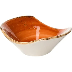 Соусник Steelite Крафт Терракота фарфор 45мл ,H=35,L=90,B=70мм терракот (03040713) в Санкт-Петербурге, фото 1