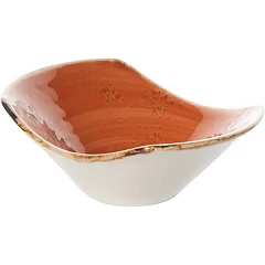 Салатник для комплимента Steelite Крафт Терракота фарфор 80мл ,H=45,L=112,B=85мм терракот (03031434) в Санкт-Петербурге, фото 1