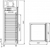 Шкаф для хлебопекарных производств Полюс M560-1-G EN-HHC (7) 0430 фото