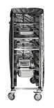Термочехол для ролл-контейнеров Luxstahl МКО214 МКО187 460х660х1570 мм чёрный