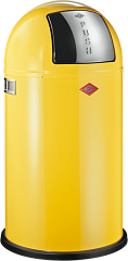 Мусорный контейнер Wesco Pushboy, 50 л, лимонно-желтый в Санкт-Петербурге фото