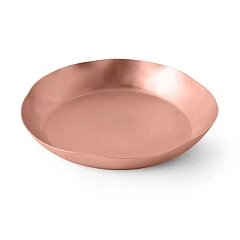 Блюдо для морепродуктов с неровными краями медное Gibco 40 см Купер в&nbsp;Санкт-Петербурге фото