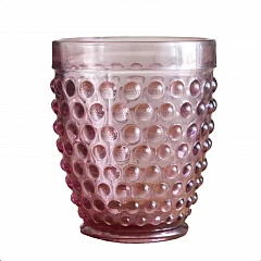 Стакан для воды Maco Berry 260мл h105мм, стекло, цвет розовый Berry5Pi в Санкт-Петербурге фото