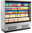 Холодильная горка Полюс FC20-07 VM 1,9-2 0030 бок металл с зеркалом (9006-9005)
